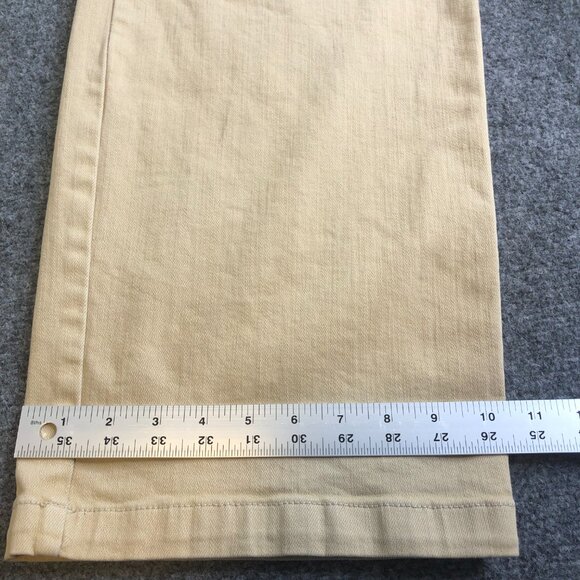 Judy Blue Jeans Womens 24W Beige Cargo Pockets Flap Pocket Wide Leg Garment Dyed - Picture 8 of 12